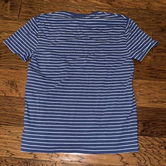 Polo Ralph Lauren T-Shirt Men Medium Short Sleeve Custom Slim Fit Striped - Picture 4 of 4